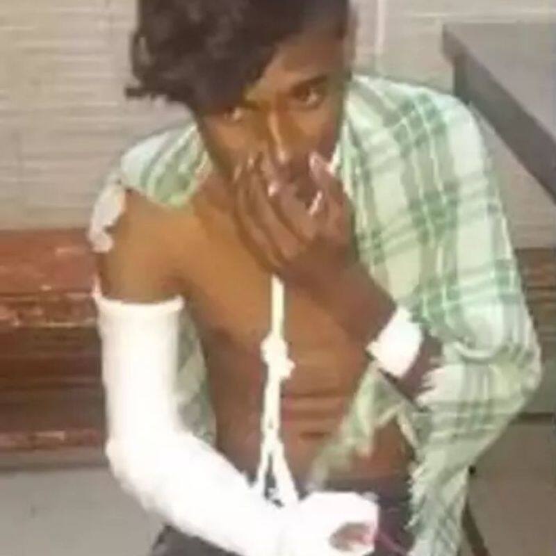 Tirupur an old man cut the hand of a teenager who was disturbed by playing pubg with his friends without letting him sleep