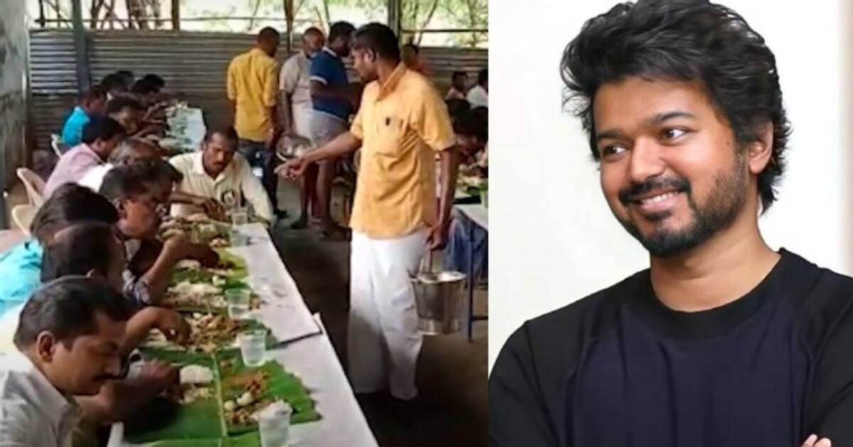 vijay makkal iyakkam :தேர்தல்களத்தில் ருசிகரம்! வெற்றிபெற வேண்டி கிடா விருந்து வைத்த விஜய் மக்கள் இயக்கத்தினர்