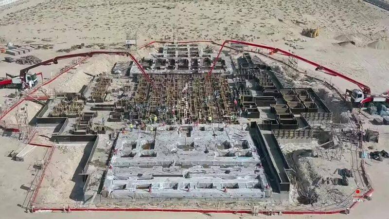 Construction of the first traditional Hindu temple in the United Arab Emirates is will be completed by 2023