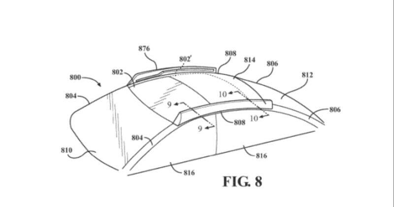 Apples new patent reveals sunroof technology with user controlled transparency for Apple Car