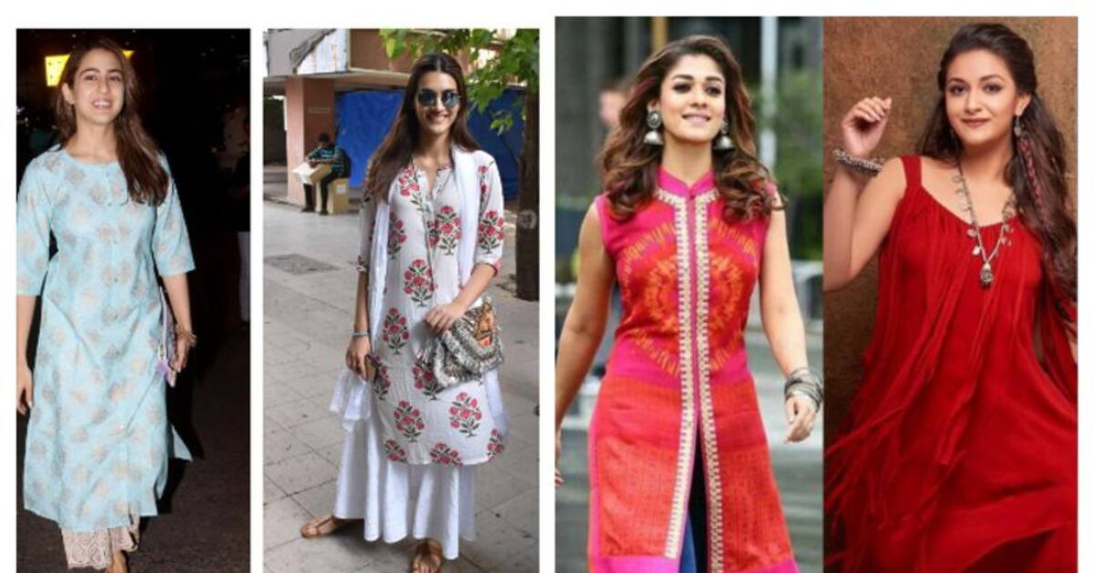 Style kurti : இளசுகளை சுண்டி இழுக்கும் ''குர்தாவுக்கு'' ஏற்ற... மேட்சிங் வெரைட்டி பாட்டம் கலெக்சன்ஸ்...!!
