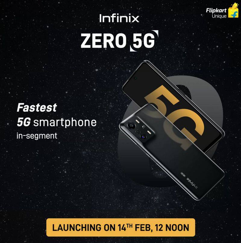 Infinix Zero 5G officially confirmed to launch on Valentines Day in India