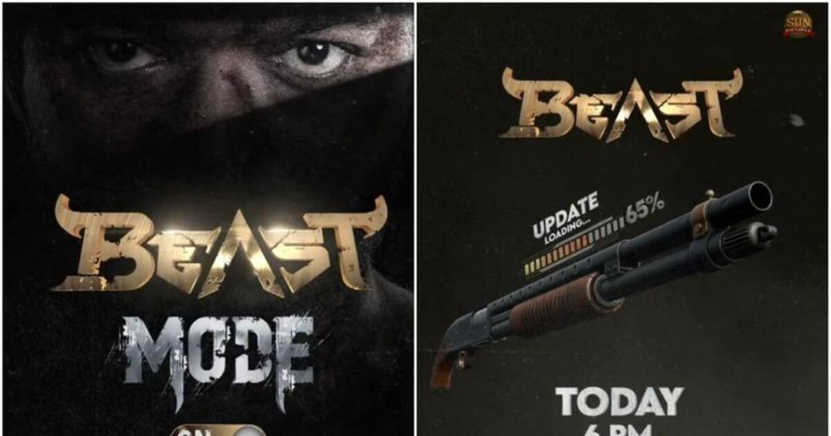 65%  அப்லோடான  'பீஸ்ட்' ..இன்று மாலை வெளியாகும் மாஸ் அப்டேட்..