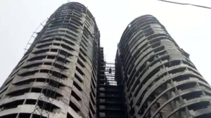 illegal 40 storey twin supertech towers in noidas Sector 93A will be brought down to dust in merely 9 seconds san illegal 40 storey twin supertech towers in noidas Sector 93A will be brought down to dust in merely 9 seconds san