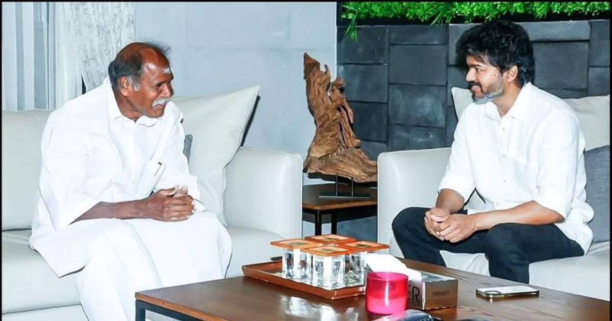 விஜய்யை வைத்து பாஜகவை கழட்டிவிட ரங்கசாமி பிளான்.? தொடரும் NR துரோக அரசியல்..!  உடைக்கும் கோலாகல சீனிவாசன்.