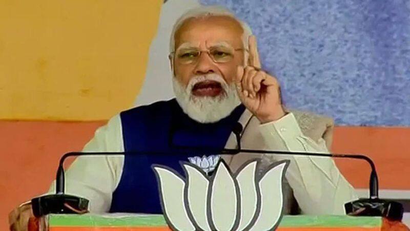 Pm modi election campaign speech about opposite party and muslim issue