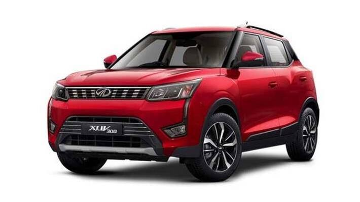 Mahindra XUV300 Sportz exterior design leaked Mahindra XUV300 Sportz exterior design leaked