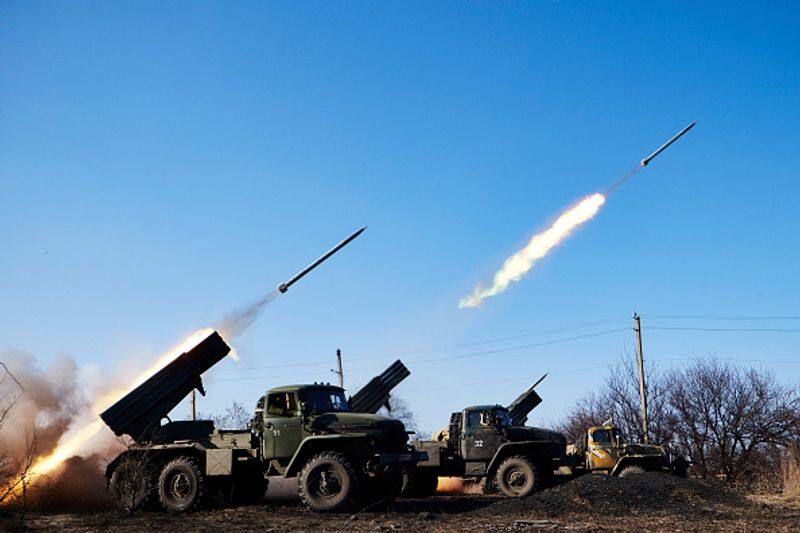 Ukraine conflict Russian and Belarus military exercises at Ukraine border