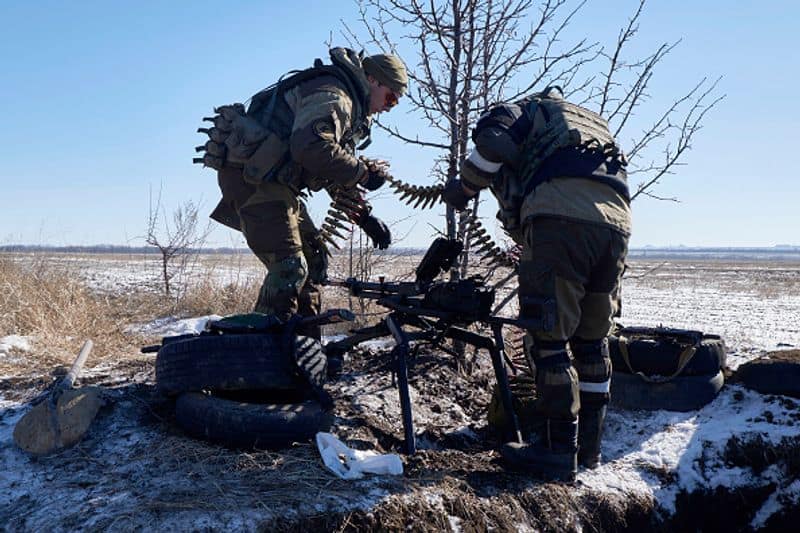 Ukraine conflict Russian and Belarus military exercises at Ukraine border