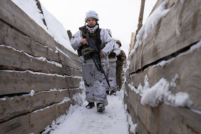 Ukraine conflict Russian and Belarus military exercises at Ukraine border