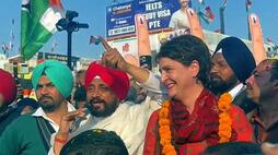 Priyanka Gandhi seen applauding Punjab CM Channi's UP ke Bhaiyya jibe, Congress faces flak