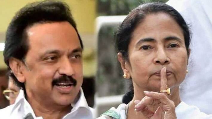 It is reported that West Bengal Chief Minister Mamata Banerjee has a chance to discuss the parliamentary elections with M K Stalin It is reported that West Bengal Chief Minister Mamata Banerjee has a chance to discuss the parliamentary elections with M K Stalin