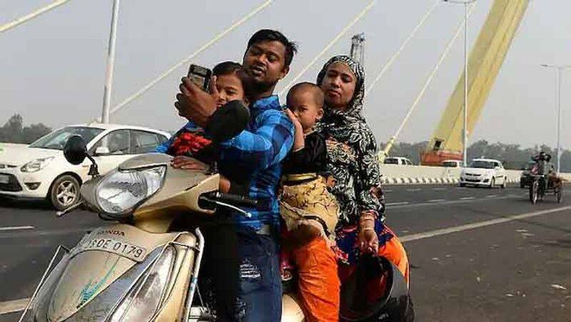 Helmet for child on bikes, speed of up to 40 kmph...new road safety rules