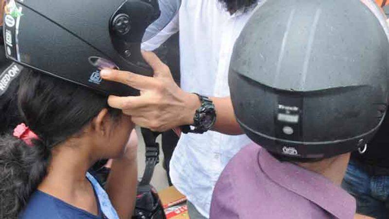 Helmet for child on bikes, speed of up to 40 kmph...new road safety rules