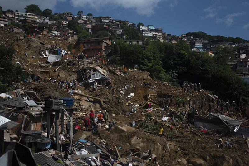 Climate change Heavy rains and landslides continue in Brazil