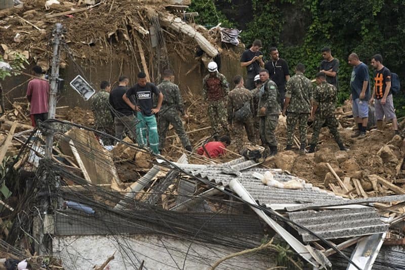 Climate change Heavy rains and landslides continue in Brazil