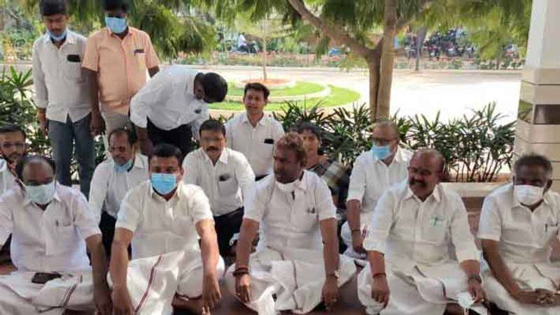 AIADMK MLAs including former AIADMK minister Sp Velumani charged in three cases in with a scuffle at the Coimbatore Collectors Office