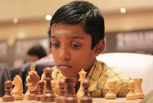 Praggnanandhaa: Chessable Masters: Praggnanandhaa beats Wei Yi, to meet..
