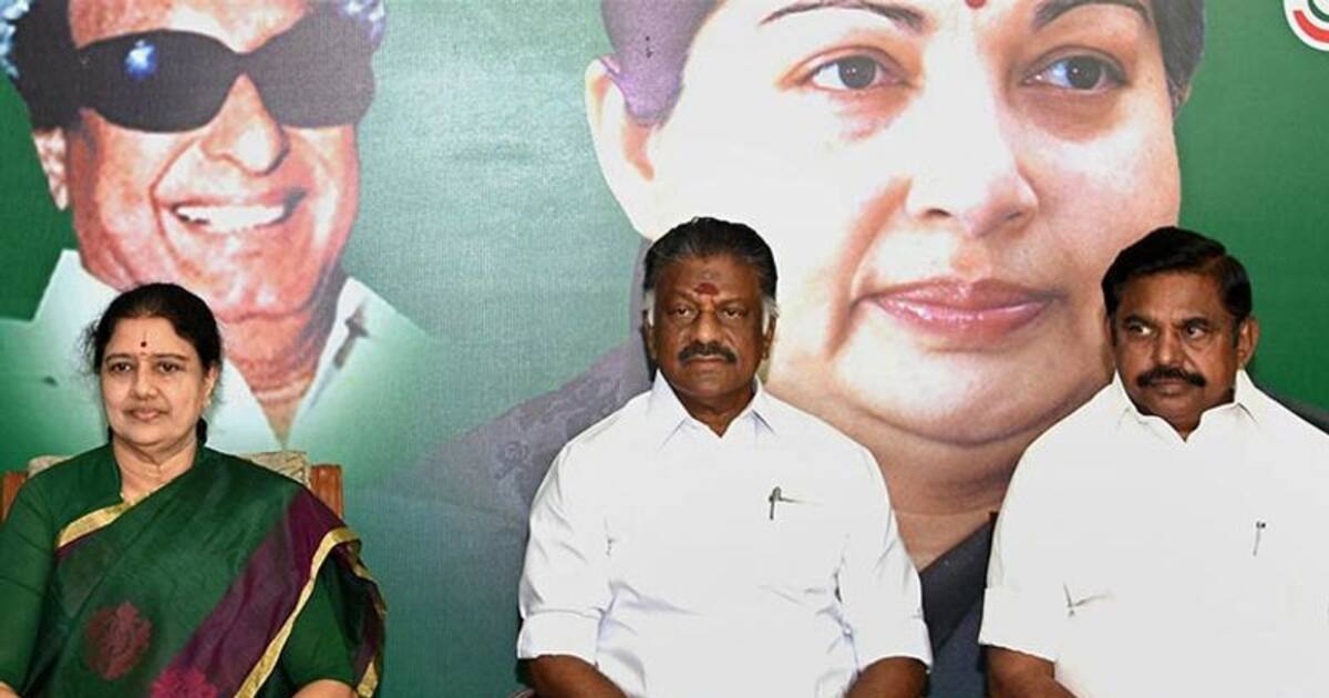 OPS-EPS நேருக்குநேர் சந்திப்பு..  சசிகலாவை பற்றி வாய்திறந்து பேசுவாரா.? பம்முவாரா.? அதிமுகவில் பரபரப்பு.