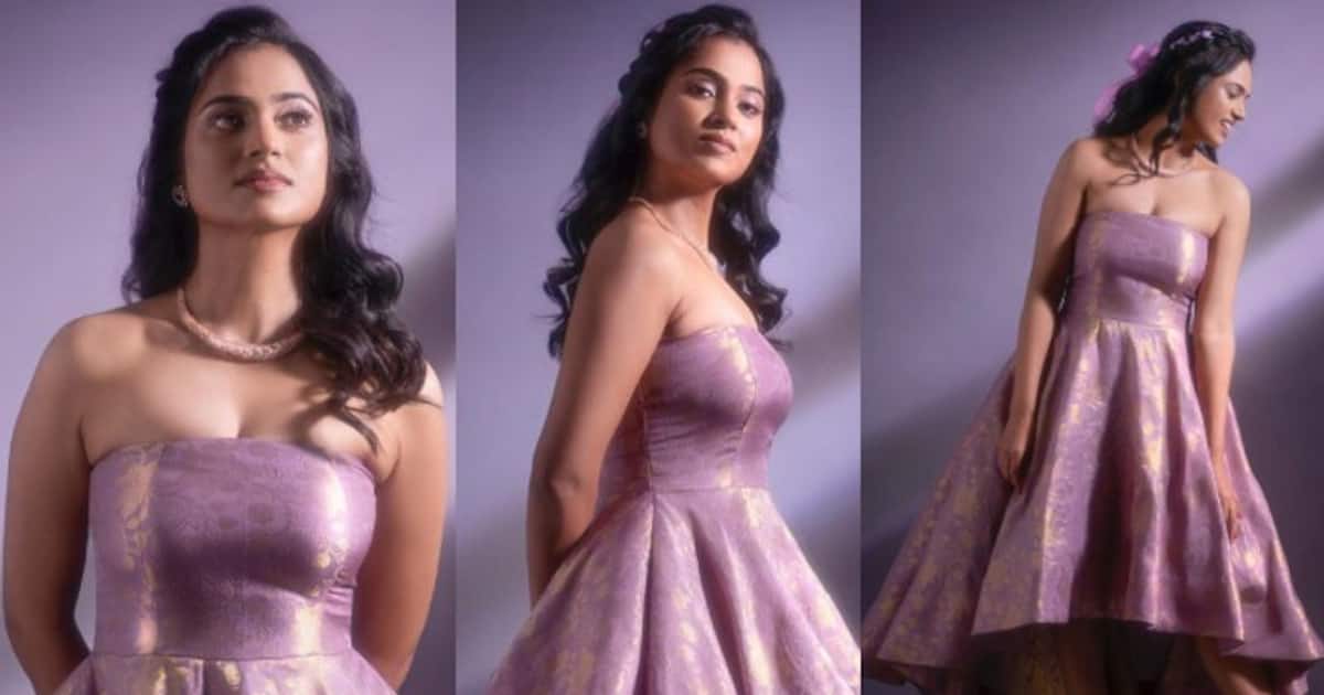 Ramya Pandian Hot : மாடர்ன் கவுனில் கும்முனு போஸ் கொடுத்து... ரசிகர்களை கம்முனு ஆக்கிய ரம்யா பாண்டியன்