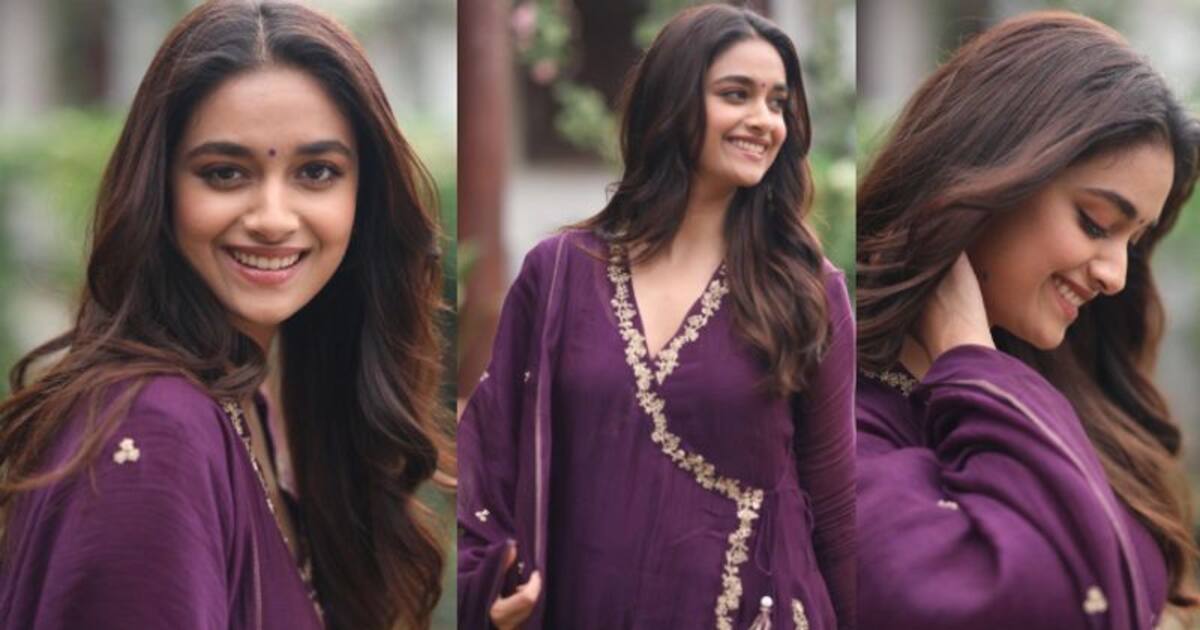 keerthy Suresh : அடி அழகா சிரிச்ச முகமே.. சுடிதாரில் அழகு தேவதையாய் மிளிரும் கீர்த்தி சுரேஷின் கியூட் கிளிக்ஸ்