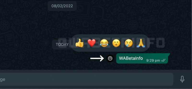 WhatApp Message Reactions Spotted on Desktop Beta