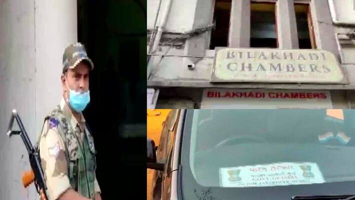 Income Tax department searches Shiv Sena leader Yashwant Jadhav's house - ADT Income Tax department searches Shiv Sena leader Yashwant Jadhav's house - ADT