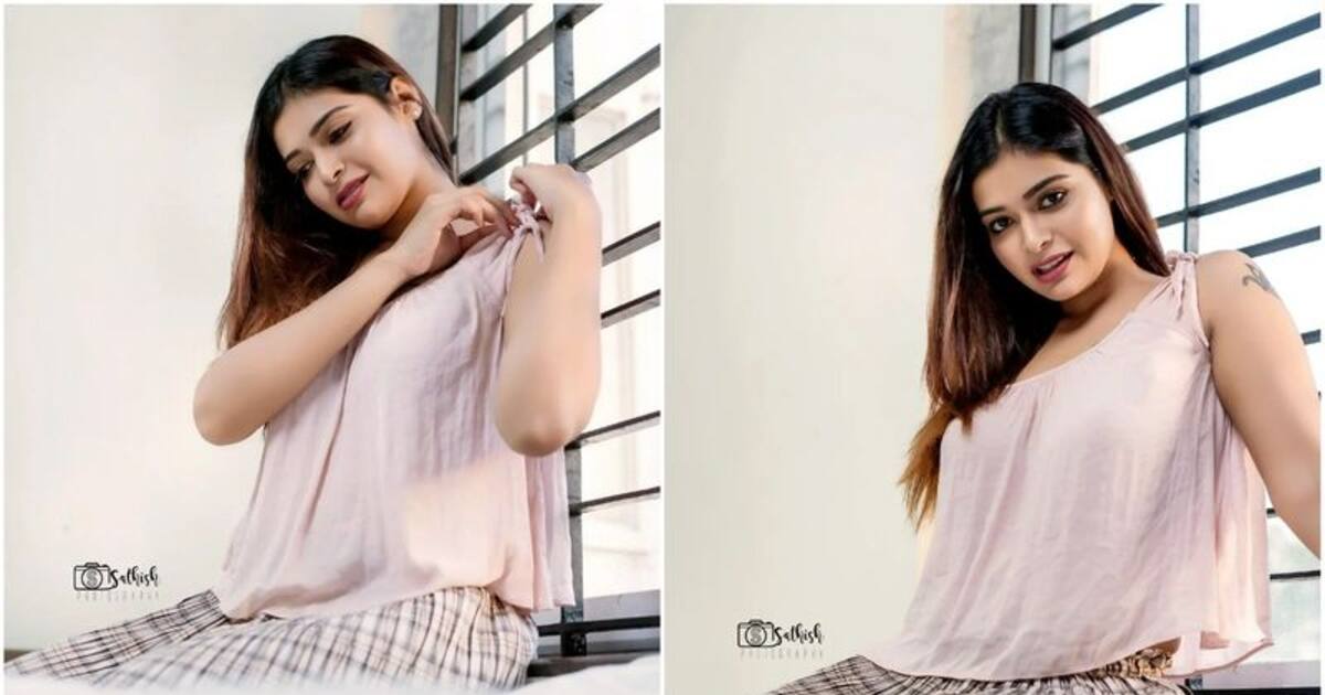 மெல்லிய மேலாடையில் கலக்கும் தர்ஷா குப்தா..கண்ணை கட்டும் கிளாமர்..