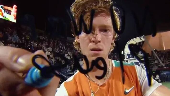 russia ukraine crisis russian tennis star andrey rublev writes no war please after dubai semifinal win russia ukraine crisis russian tennis star andrey rublev writes no war please after dubai semifinal win