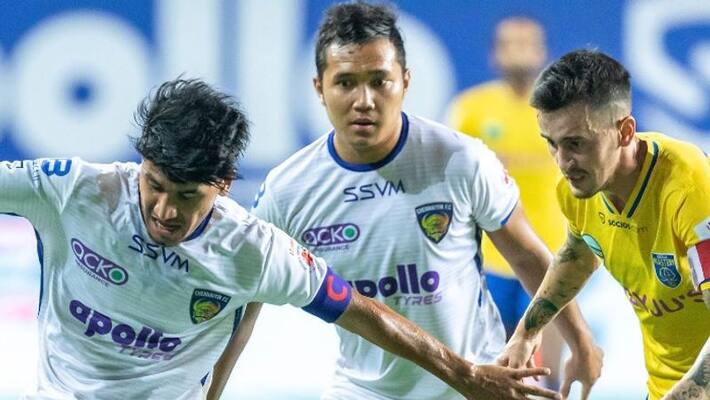 ISL 2021-22 Live Updates, Kerala Blasters vs Chennaiyin FC 1half ends without goal ISL 2021-22 Live Updates, Kerala Blasters vs Chennaiyin FC 1half ends without goal
