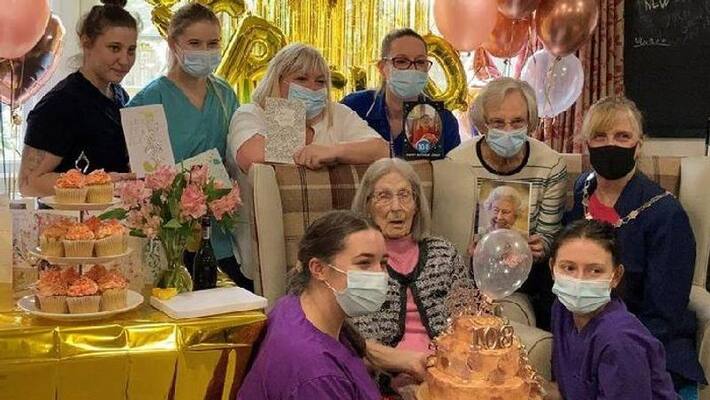 108 year old woman says red wine as secret to her long life 108 year old woman says red wine as secret to her long life
