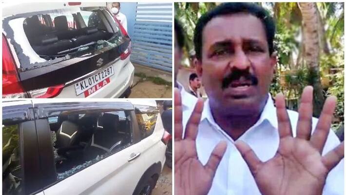 kovalam mla m vincent reponse about his car vandalised issue kovalam mla m vincent reponse about his car vandalised issue