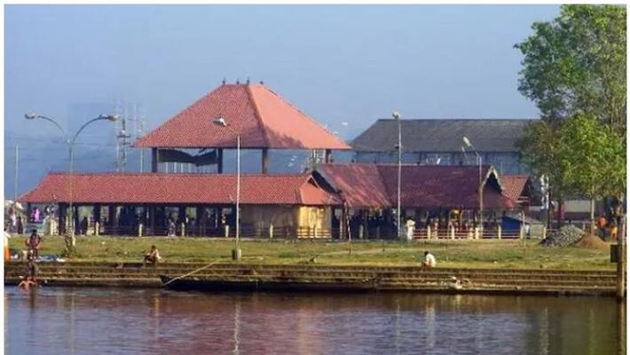 kochi aluva manappuram temple ready for Maha Shivratri celebration kochi aluva manappuram temple ready for Maha Shivratri celebration