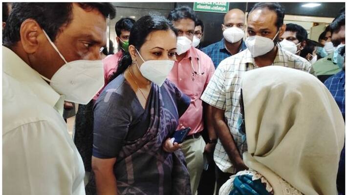 Health Minister helps Patient for his free treatment Health Minister helps Patient for his free treatment