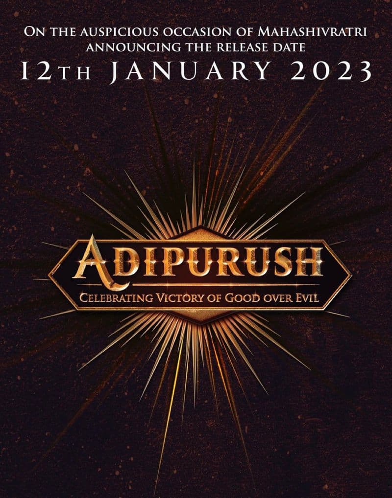 Prabhas starrer Adipurush movie release date announced
