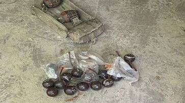 Heavy Local bombs in YCP Leader Byreddy Siddharth supporter house AKP Heavy Local bombs in YCP Leader Byreddy Siddharth supporter house AKP