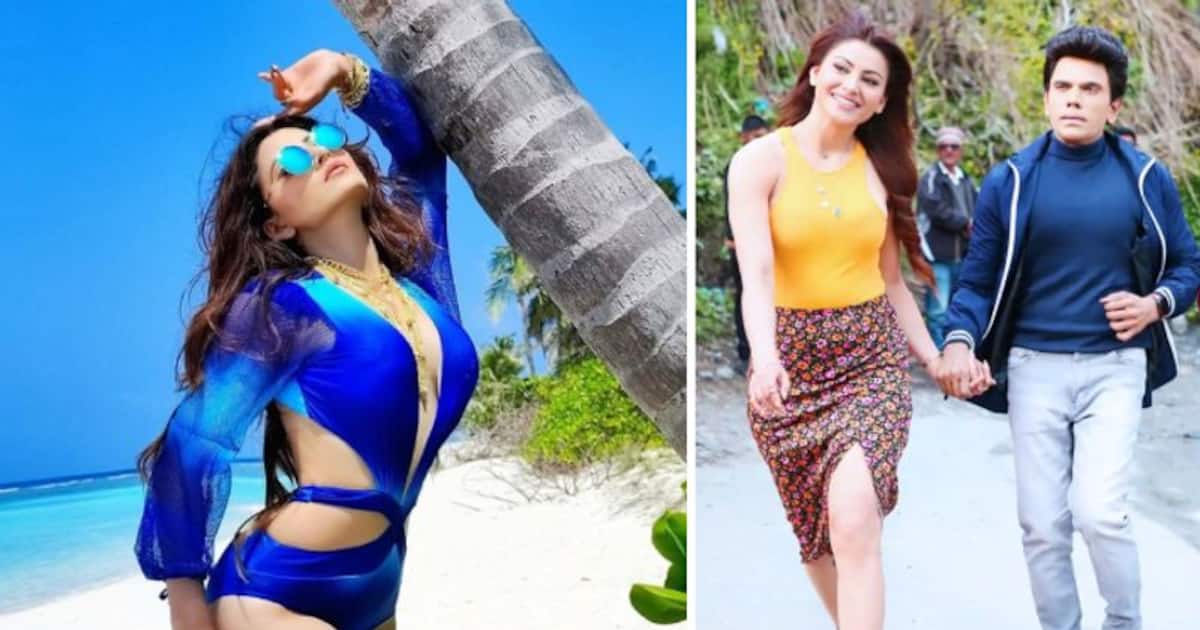 Urvashi Rautela Hot : ப்பா... கடலே சூடாகிறும் போல..! மாலத்தீவில் மஜா பண்ணும் ஊர்வசி ரவ்துலாவின் ஹாட் கிளிக்ஸ்