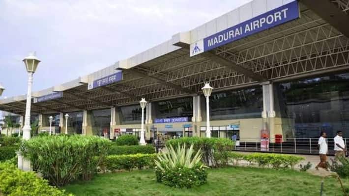 There was commotion at the Madurai airport after the Central Industrial Security Force's gun went off There was commotion at the Madurai airport after the Central Industrial Security Force's gun went off