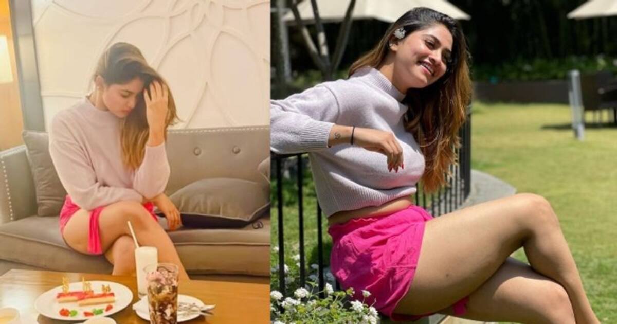 Shivani Hot :தொடையழகி ரம்பாவையே மிஞ்சிட்டாங்க.. குட்டை டவுசரில் கும்முனு போஸ் கொடுத்த ஷிவானியின் ஹாட் போட்டோஸ்