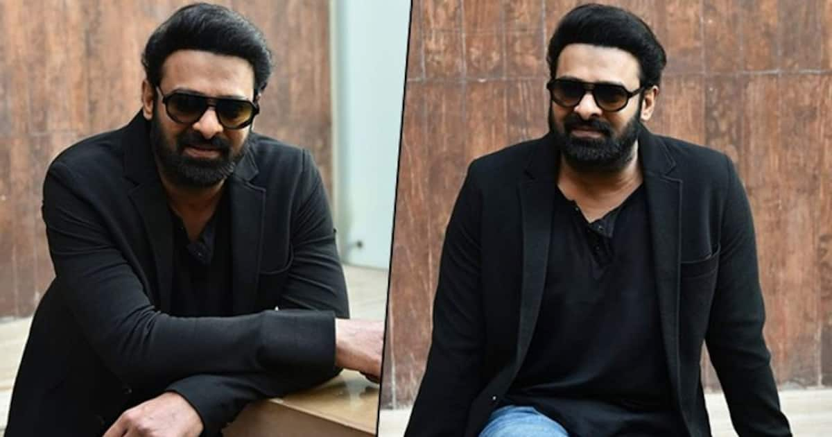 Radhe Shyam: Prabhas slays in black while film’s promotions in Delhi