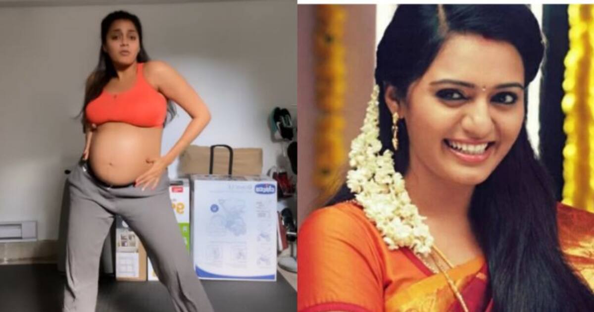 Iswarya dance: கர்ப்பமான வயிறுடன் குழந்தை வெளியே வரும் அளவிற்கு...குத்தாட்டம் போட்ட சீரியல் நடிகை  ஐஸ்வர்யா..!