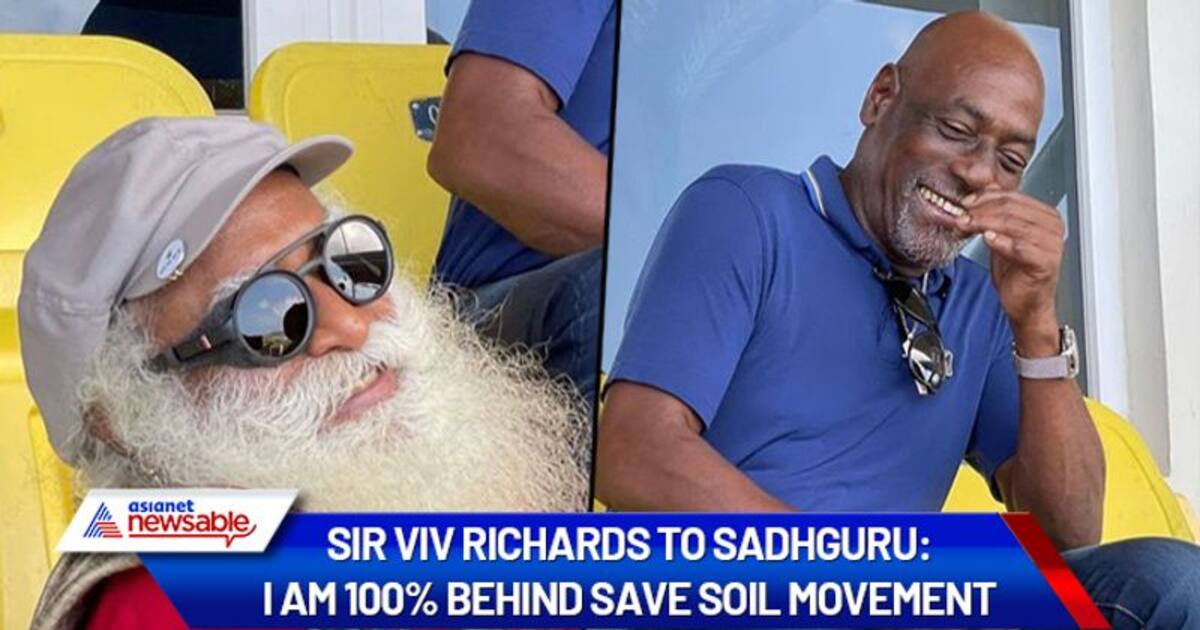 Viv Richards, Ian Botham back Sadhguruled Save Soil Movement