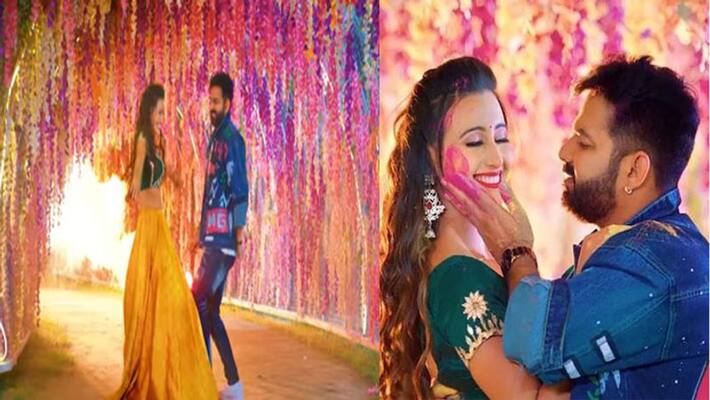 Pawan Singh-Shweta Mahara ने 'होली के मजा' जबरदस्त लिया, इंटरनेट पर वीडियो  ने उड़ाया गर्दा