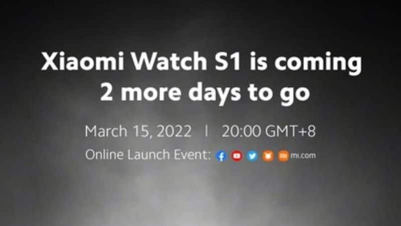 Xiaomi Watch S1 Active to be launched globally on March 15