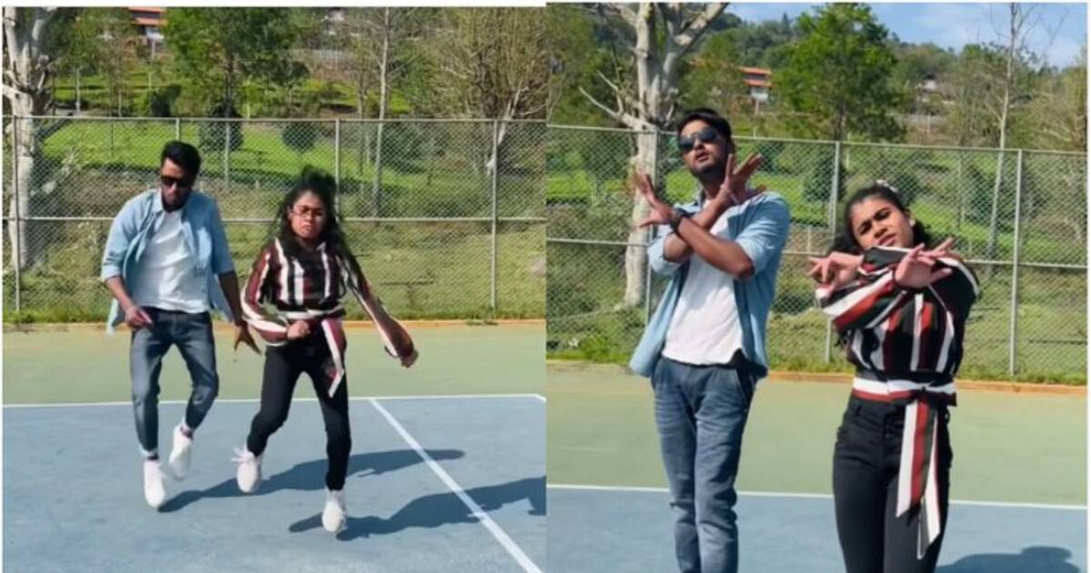 Bigg boss Aamir dance: 'அரபிக் குத்து' பாட்டுக்கு பிக் பாஸ் அமீர் அலைனாவுடன் போட்ட குத்தாட்டம்...வைரல் வீடியோ!