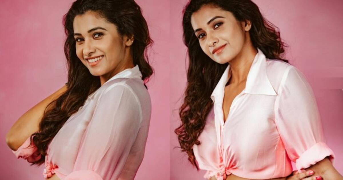 பட வாய்ப்பை பிடிக்க கவர்ச்சிக்கு தாவிய பிரியா பவானி சங்கர்! அரைகுறை ஆடையில் அதகளப்படுத்தும் ஹாட் போட்டோஸ்