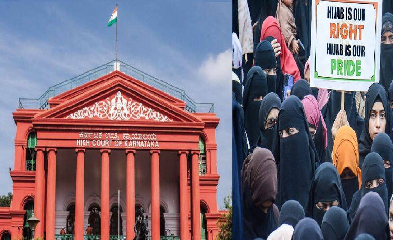 Chennai New college students and islamic parties are protest against the Karnataka High Court verdict