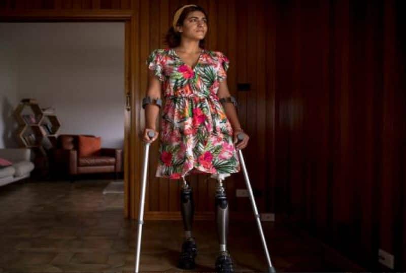 IFFK 2022 meet  Turkish Kurd  filmmaker Lisa Calan who lost both  legs in IS attack