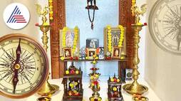 How to arrange god idols in pooja room
