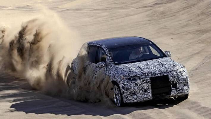 Mercedes Benz EQS electric 7 seater SUV revealed Mercedes Benz EQS electric 7 seater SUV revealed